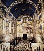 The Chapel viewed towards the entrance sdg Giotto